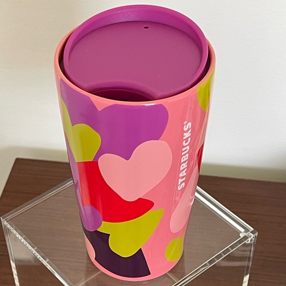 Starbucks Accessories - 💗NWT♥️Starbucks Valentine’s 2022 Release Ceramic Hearts Tumbler